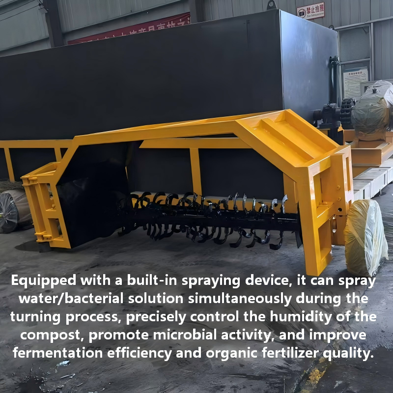Tractor-Pulled Compost Turner  - Compost Turner Machine reseña y precio