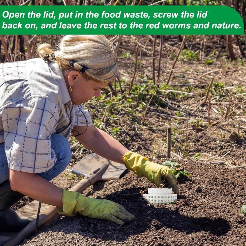 underground worm farm compost  - Farming System & Sustainable Agriculture reseña y precio