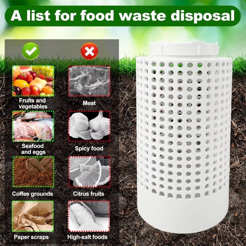 underground worm farm compost  - Farming System & Sustainable Agriculture reseña y precio