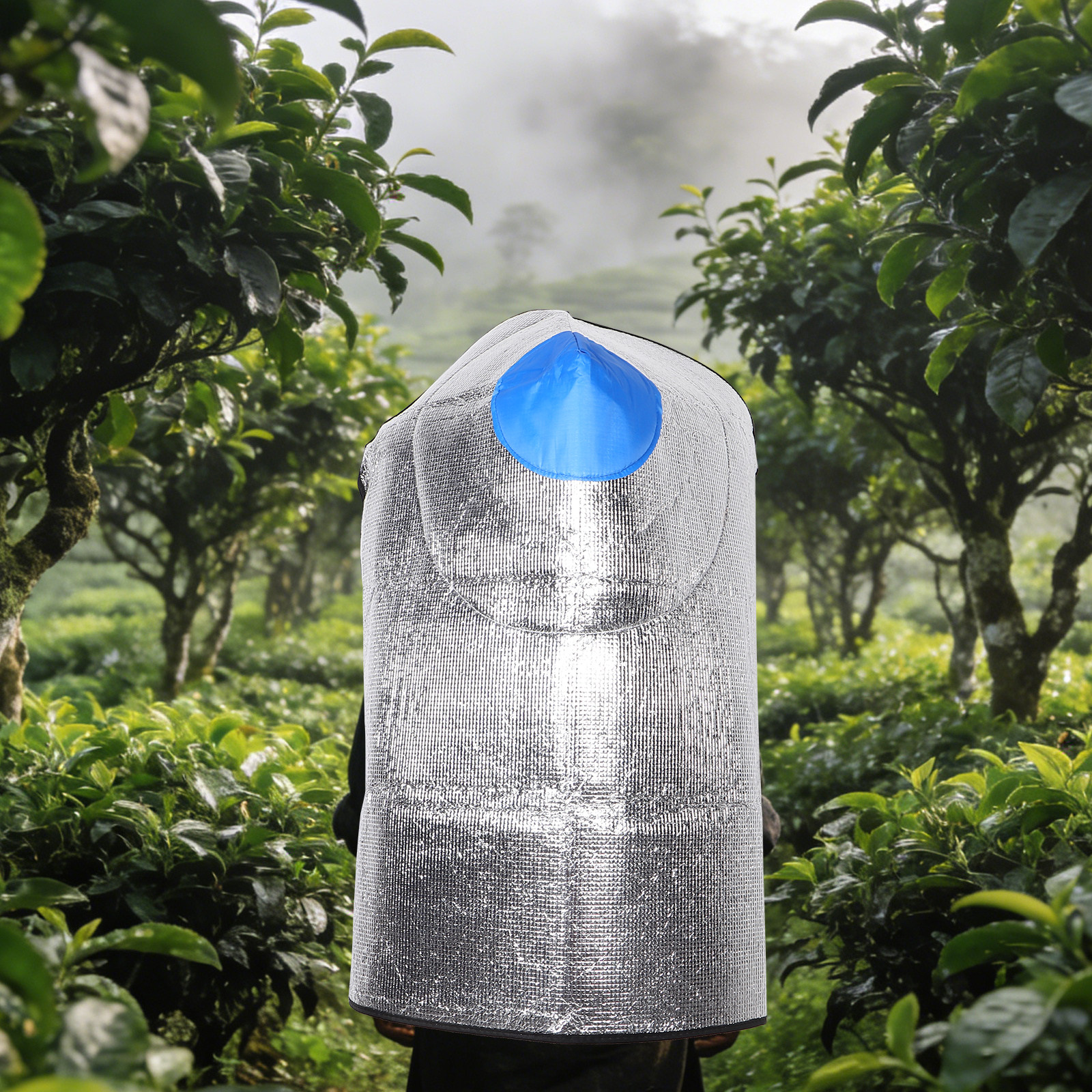Waterproof Conical Hat Cape fo - Agriculture Farming Hats reseña y precio