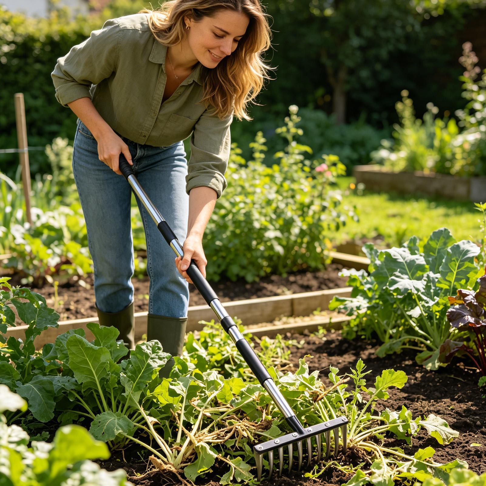 Rake For Grass Debris Removal  - Agriculture.Farming Design reseña y precio