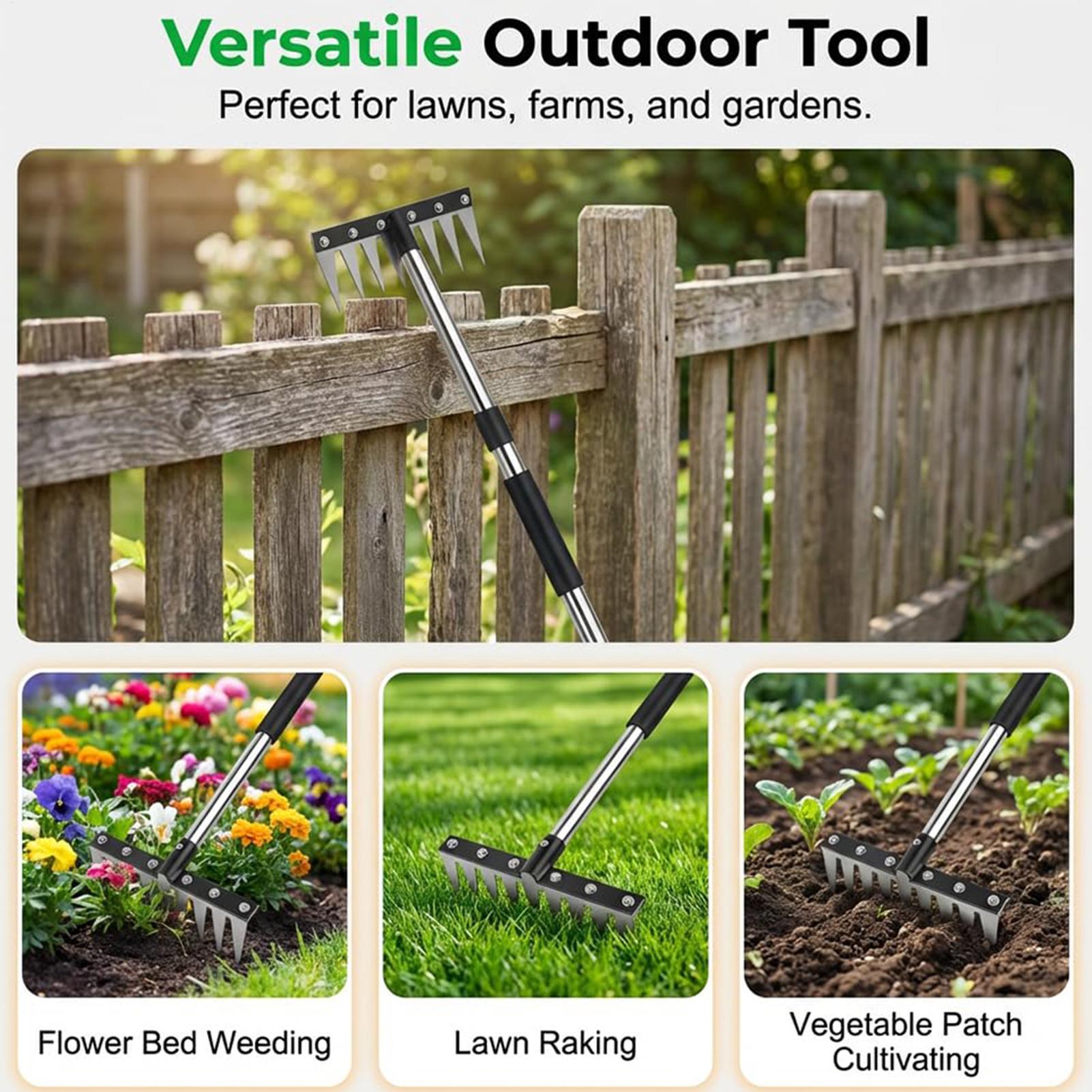 Rake For Grass Debris Removal  - Agriculture.Farming Design reseña y precio