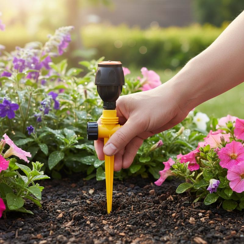 Automatic Rotating Sprinkler 3 - Agriculture Farming Degree reseña y precio