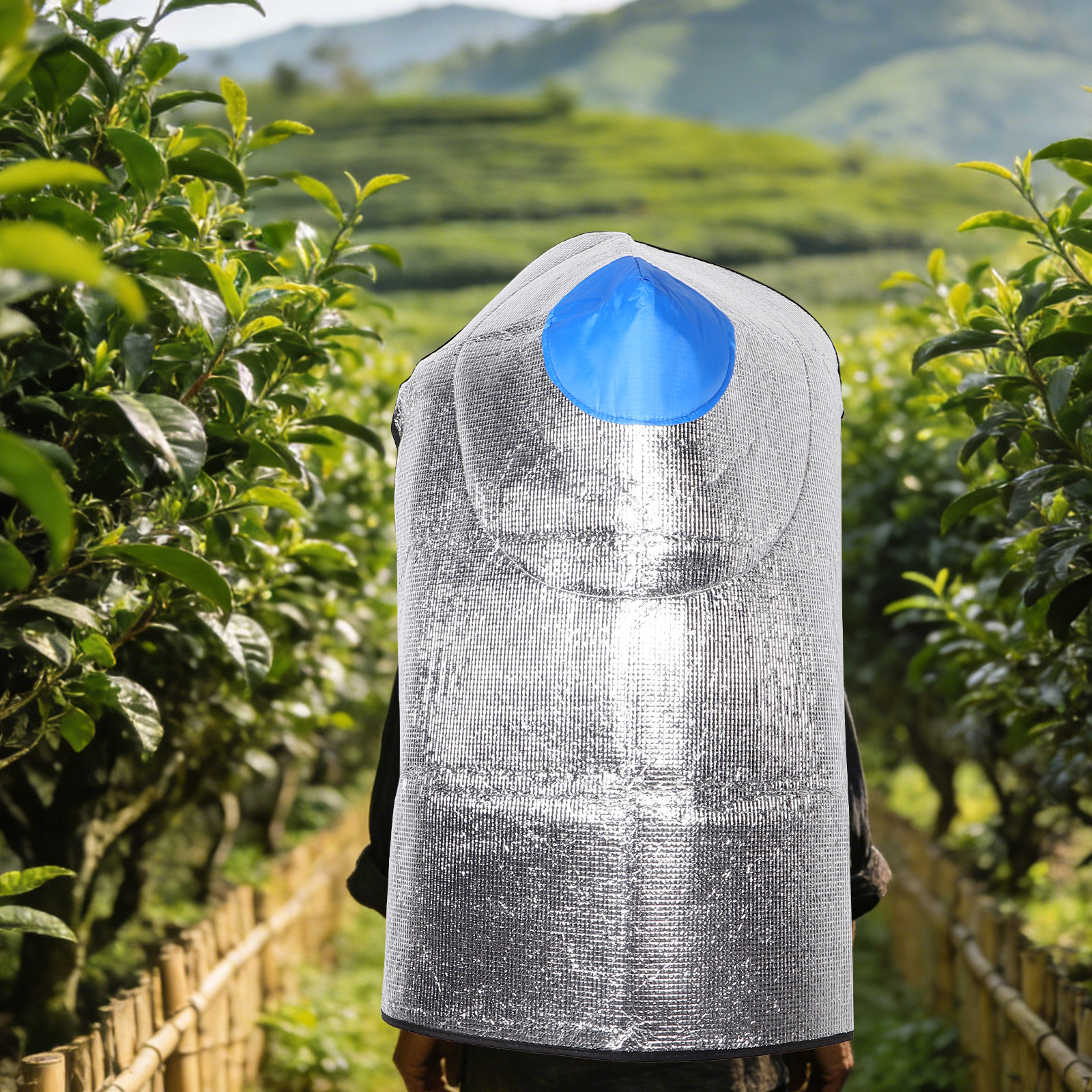 Waterproof Conical Hat Cape fo - Agriculture Farming Hats reseña y precio