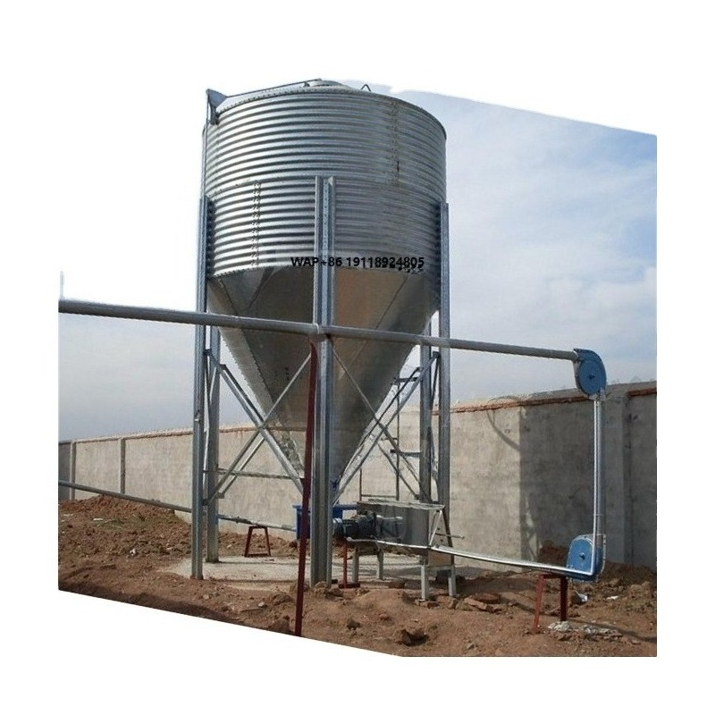 2 Tons Silo Feed Bin Automatic - Farming System & Sustainable Agriculture reseña y precio