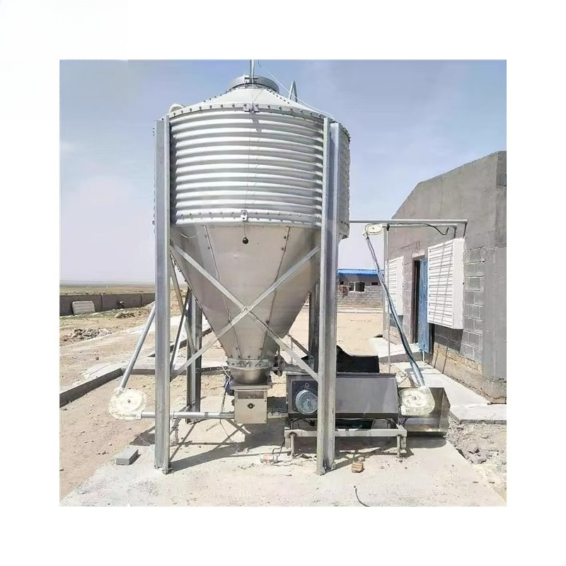 2 Tons Silo Feed Bin Automatic - Farming System & Sustainable Agriculture reseña y precio