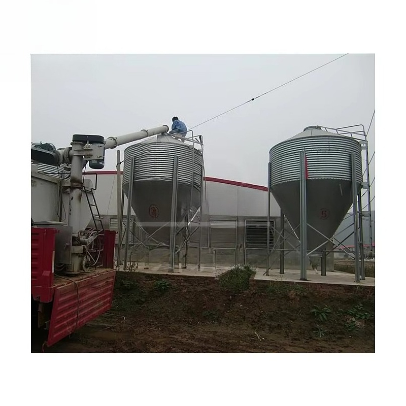 2 Tons Silo Feed Bin Automatic - Farming System & Sustainable Agriculture reseña y precio