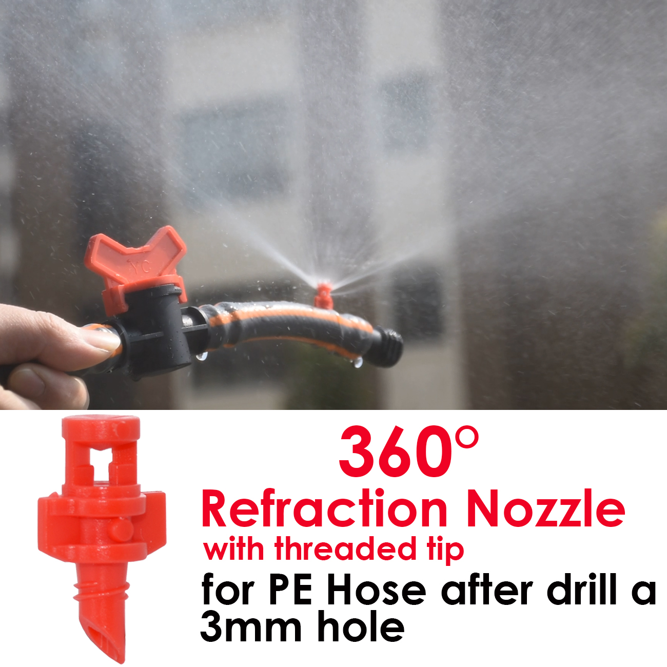 100pcs 90/180/360 Degree Refra - Agriculture Farming Degree reseña y precio