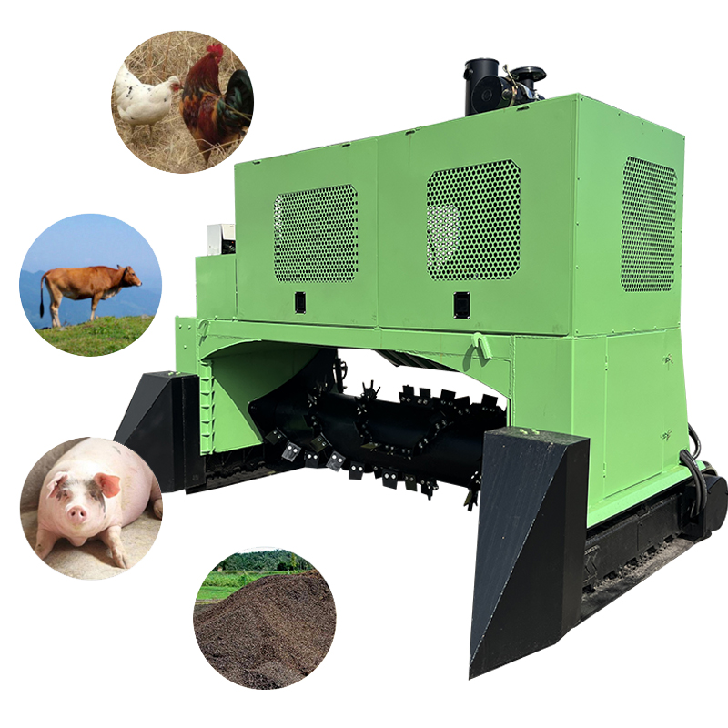 Farm Machinery Tractors Fully  - Compost Turner Machine reseña y precio