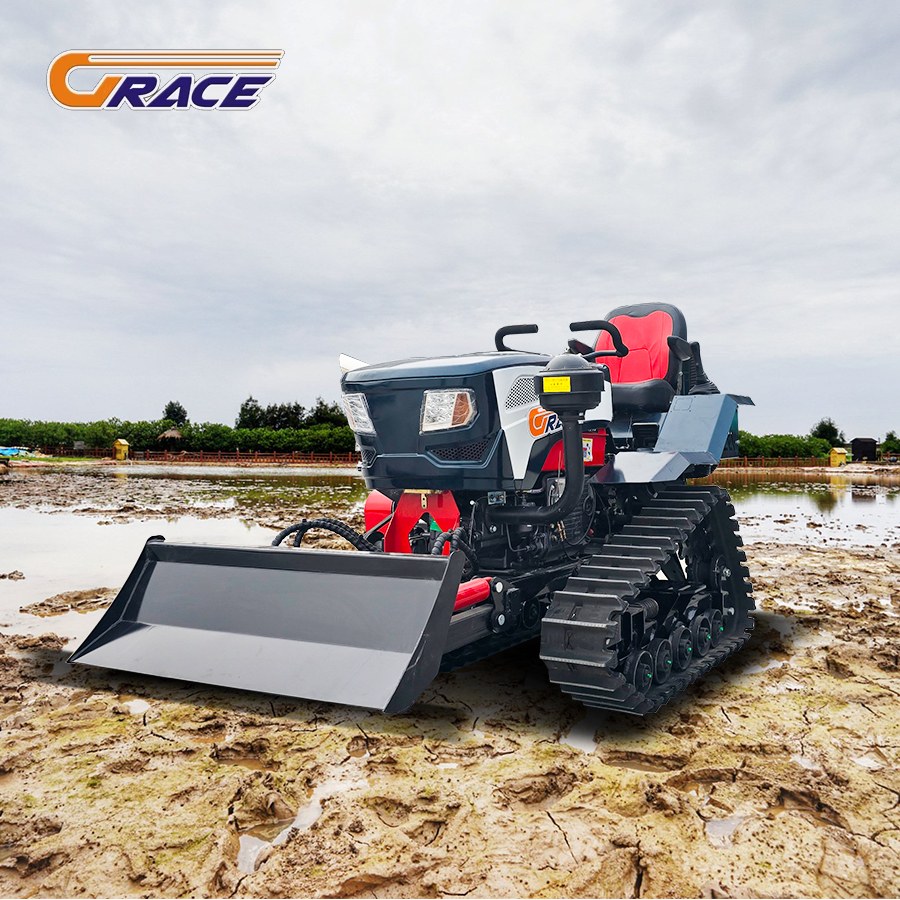 25HP Mini Crawler Tractor with - Farming Year reseña y precio