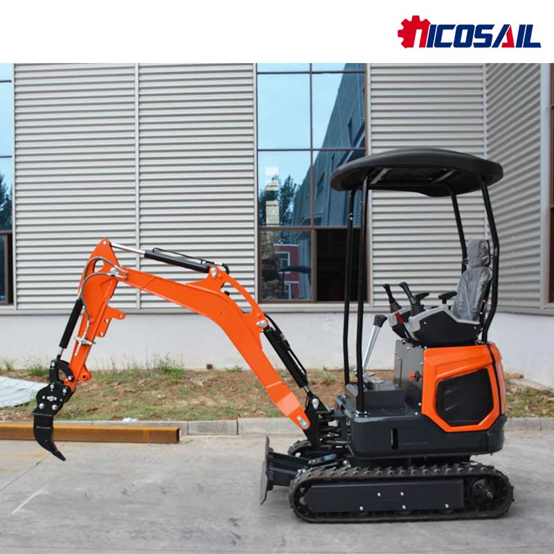Multi-Use 1-2ton Mini Excavato - Agriculture Farming Job reseña y precio