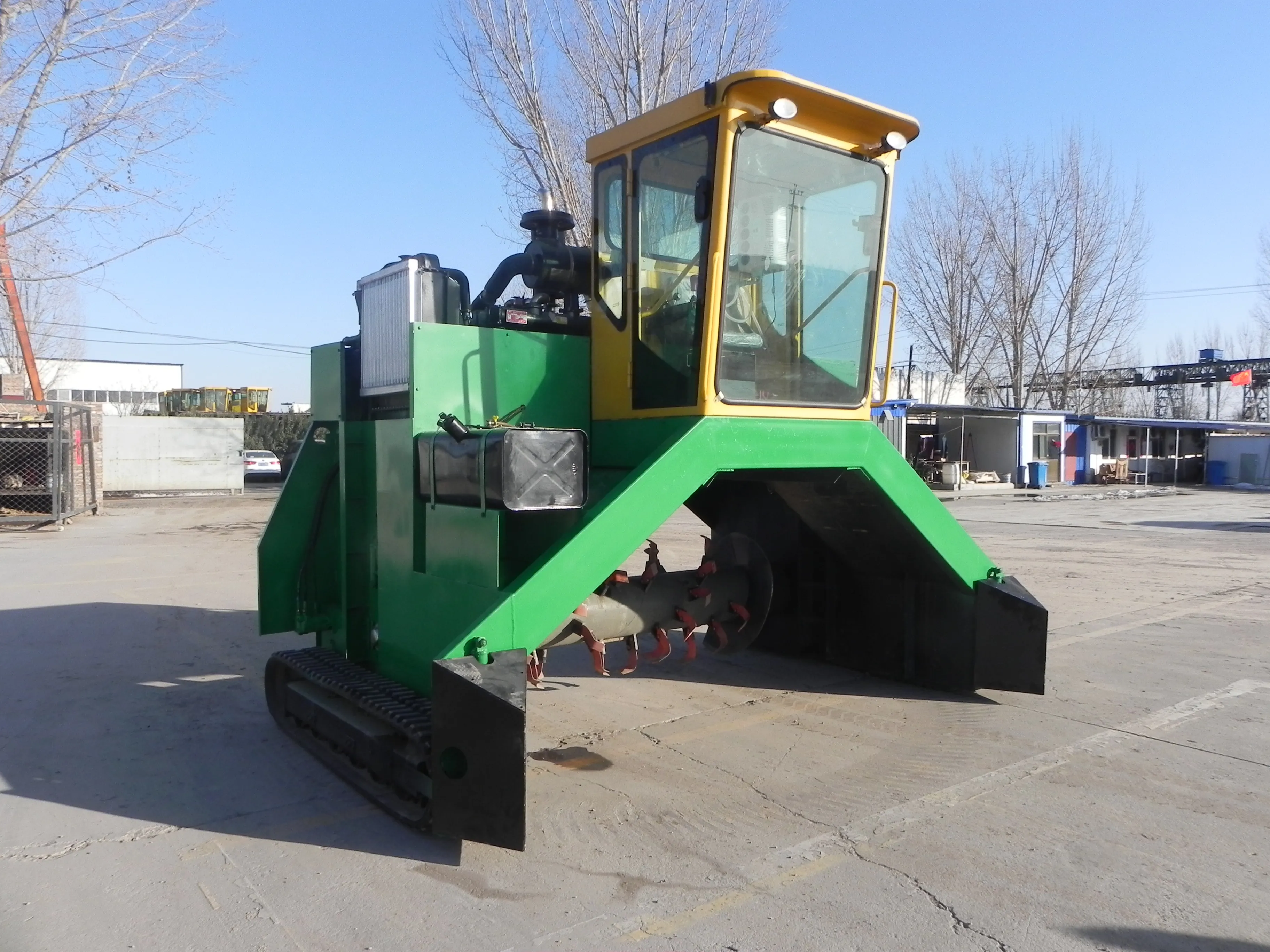 #Farm use organic fercilizer c - Compost Turner Machine reseña y precio