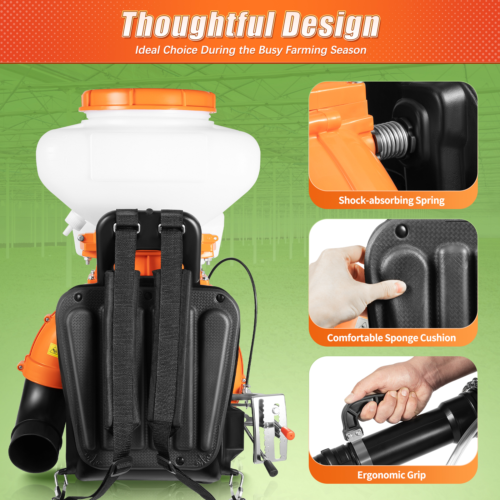 Sprayer Backpack 14L High-Pres - Agriculture.Farming Design reseña y precio