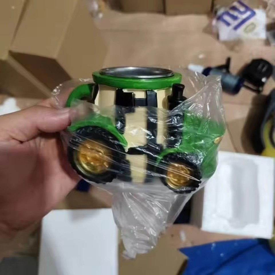 Vintage Green Tractor Farm Equ - Agriculture.Farming Design reseña y precio
