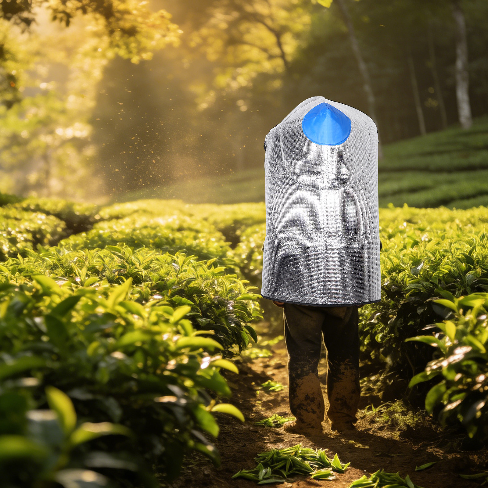 Waterproof Conical Hat Cape fo - Agriculture Farming Hats reseña y precio