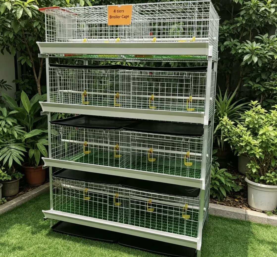 New H Type Broiler Chicken Cag - Farming System & Sustainable Agriculture reseña y precio